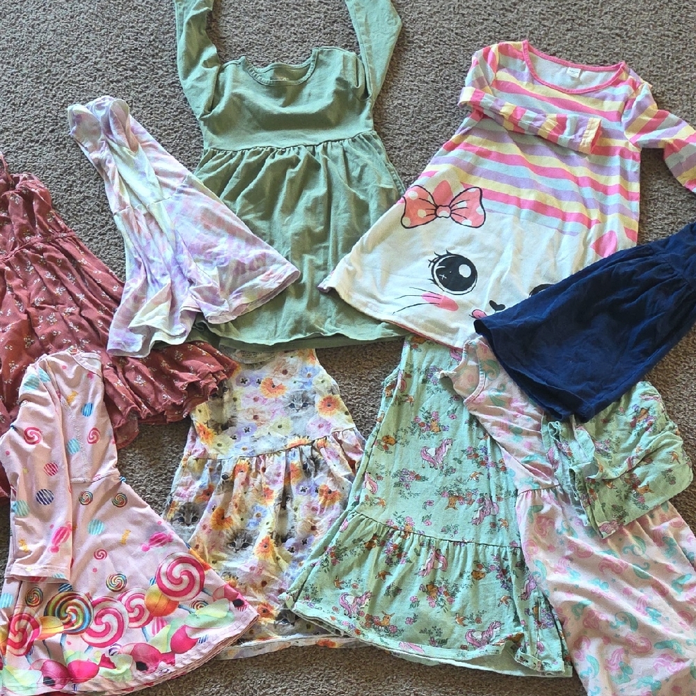 Colorful Girls' Dresses Collection